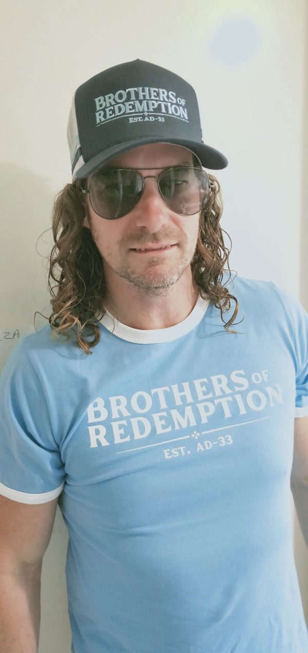Brothers of Redemption T-Shirt - Blue