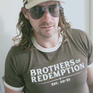 Brothers of Redemption Trucker Hat - Tan